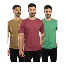 Kit Camiseta Masculina Atacado Revenda Slim Premium 03