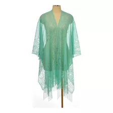 Kimono Transparente Tipo Chal