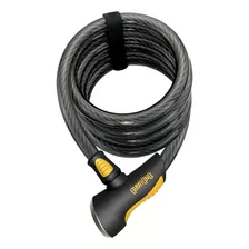 Candado De Cable Onguard 8027 Para Bicicleta Color Negro