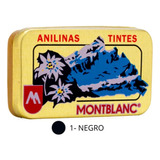 Anilina Montblanc Cajita Dorada 25 Gr. (color Negro) Oferta