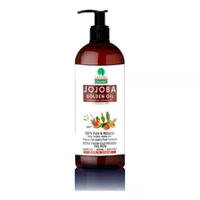 Aceite Jojoba Dorado 100% Orgánico Prensado En Frio 1 Litro