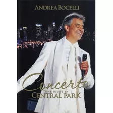 Dvd Lacrado Andrea Bocelli Concerto One Night Central Park