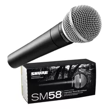 Shure Sm58 Microfono Alambrico Cardioide Dinamico Profesiona