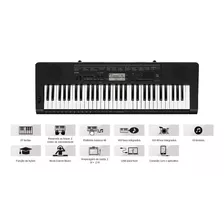 Teclado Casio Digital Ctk-3500 K2 - Br Musical Preto