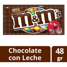 Chocolate M&m Lentejas Con Leche 47,9g Confites Pack X 10u 