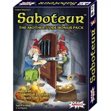 Saboteur 1 + Saboteur 2 + Cartas Coleccionable Juego De Mesa