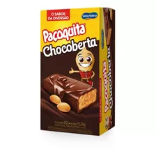 Paçoca Coberta Com Chocolate Paçoquita 18gr C/24un