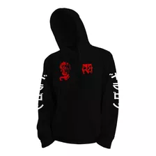 Blusa Moletom Casaco De Frio Sniper D Dragão Chines Vermelho