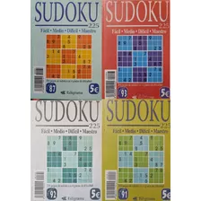 Sudoku Pack 4 Diferentes Libros - Globalchile
