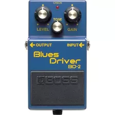 Boss Bd-2 Blues Driver - Pedal De Efectos De Guitarra