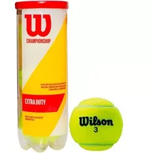 Bola De Tênis Wilson Championship - Extra Duty Tipo 3
