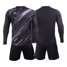 Conjunto De Arquero Kelme Negro Short Mas Polera 