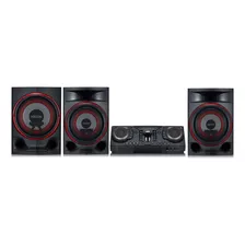 Minicomponente LG Xboom Cl88 Negro Y Rojo Con Bluetooth 2900w De Potencia - 100v/240v