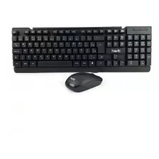 2in1 Usb Havit Kb272cm Teclado Abnt2 E Mouse 1000dpi Preto