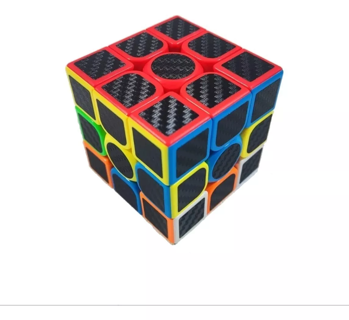 Speedcube Profesional Cubo Rubik Fibra De Carbono 3x3 