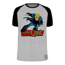 Camiseta Blusa Jonny Quest Desenho Antigo Hanna Barbera Show