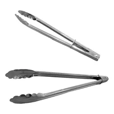 Pinza Cocina Multiuso Acero Inoxidable Con Trabita Oferta