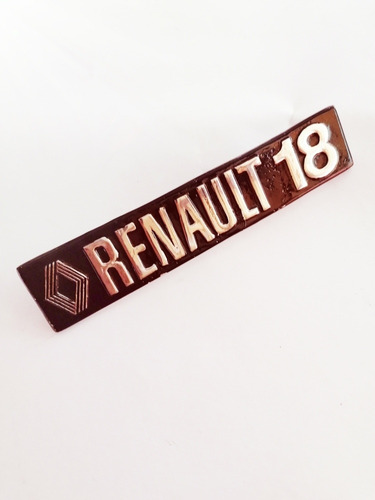 Emblema Letrero Renault 18 Clsico Foto 2