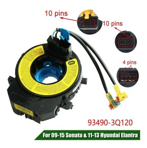 Carrete De Resorte Para Hyundai Elantra Sonata 2011-2015 Foto 2