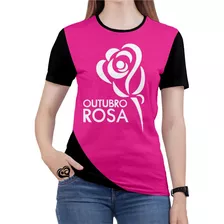 Camiseta Outubro Rosa Feminina Roupas Camiseta Camisa Blusa