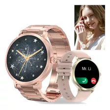 Reloj Inteligente Mujere Llamada Bluetooth Smartwatch R