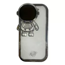 Case De Astronauta Traslucido De Lujo Compatible Con iPhone