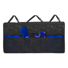 Organizador De Baúl Para Auto Camioneta Sparco 5 Bolsillos Color Negro Liso