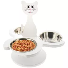 Etna Pet Store - Cuencos Elevados Para Gatos - Este Alimenta