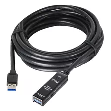 Siig Cable Repetidor Activo Usb 3.0 De 33 Pies, Cable De Ext