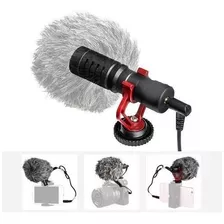 Microfone Condensador De Video Direcional By-mm1 Cardioide