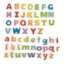 Letras Magnéticas En Madera Juego Didáctico Niños Niñas