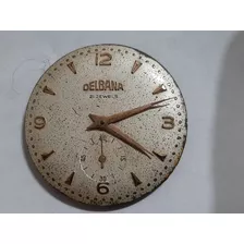 Reloj Delbana Maquina A Reparar, Como Se Ve. Años 1950/1960.