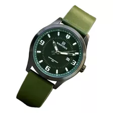 Reloj Caballero Naviforce Original Cuero Nf8024