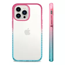 Carcasa Para iPhone Degrade Acrilica (todos Los Modelos) 