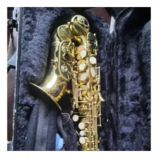 Saxo Soprano Curvo Parquer Con Estuche Boquilla