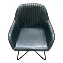 Kit 2 Cadeiras/poltronas,material Ecológico, Verde Bemescuro