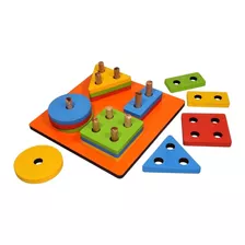 Prancha De Seleção Formas Geométricas Brinquedo Educativo