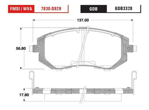 Balata Trw Impreza 2.0 2005 2008 2009 2010 2011 2012 2013 Foto 2