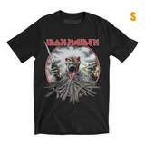 Iron Maiden Camiseta Rock Heavy Metal Hard Clasico