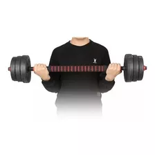 Set Mancuernas Ajustable 20 Kg - Barra Armable Extensión