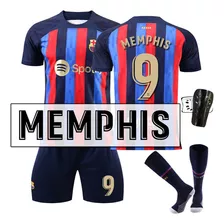 Camiseta De Fútbol Número 10 De Messi, Calcetines Y Rodiller