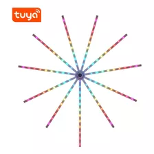 Kit Luces Led Rgbic Tipo Fuegos Artificiales Wifi Tuya Smart