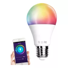 Ampolleta Led Inteligente Smart Home 10w E27 Wifi Alexa 