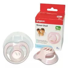 Protectores Para Lactancia Tipo Concha Pigeon 2 Piezas 16mm