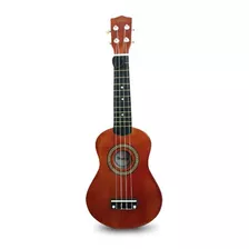 Ukulele 21 Pulgadas Con Funda , Color Café Hx0035 Mertel 