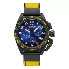 Reloj De Cuarzo Para Hombre 46mm Con Correa De Cuero En Cauc