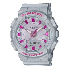 Reloj G-shock Gma-s130np-8a Resina Mujer Plomo