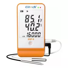 Registrador De Datos Elitech Gsp-6 De Temperatura Y Humedad