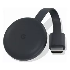 Google Chromecast 3 Full Hd Media Streaming Negro. Color Carbón