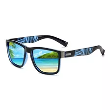 Lente De Sol Sport Polarizado Rectangular Colores Uv 400